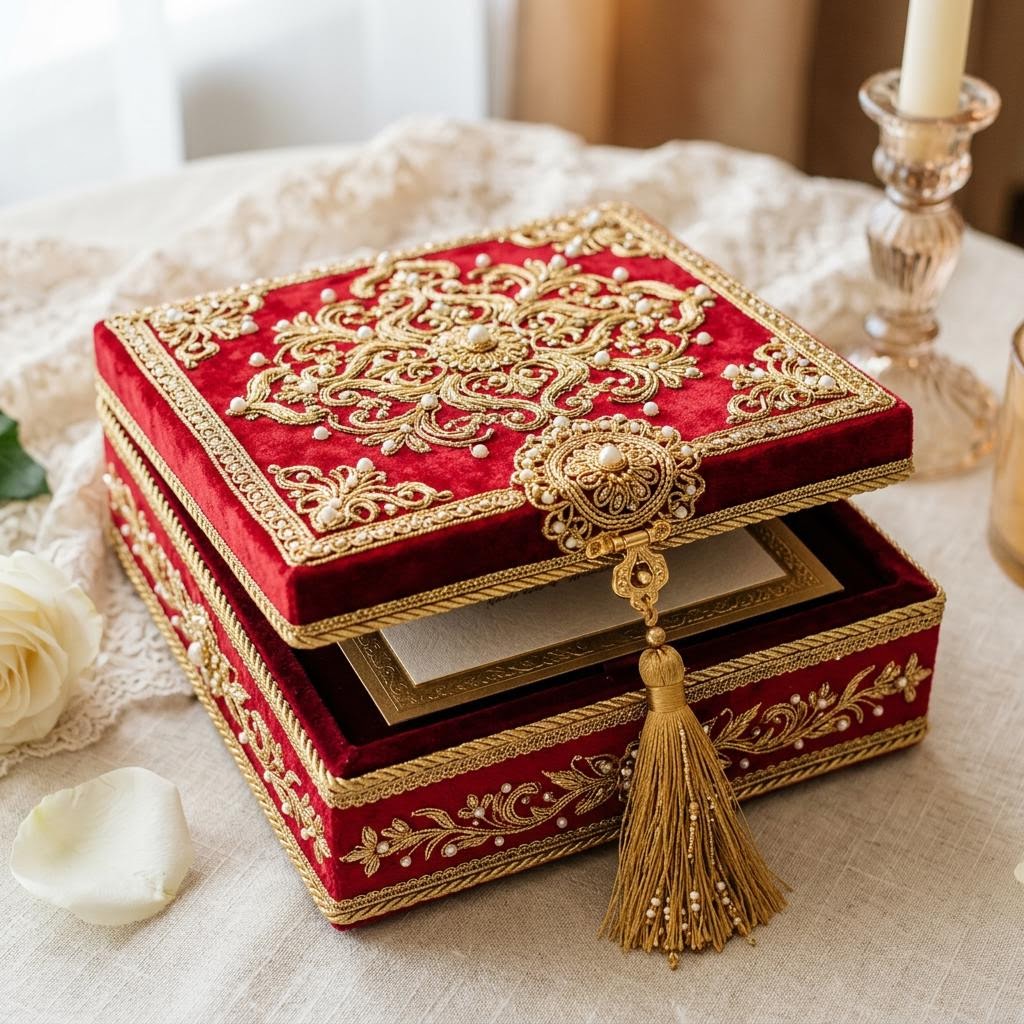 WEDDING INVITATION BOXES